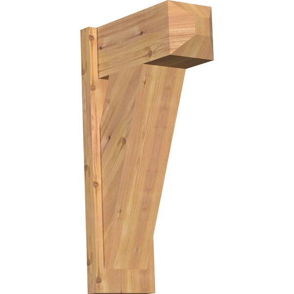 Ekena Millwork Traditional Craftsman Smooth Outlooker, Western Red Cedar, 7 1/2"W x 16"D x 28"H OUT08X16X28TRA04SWR - main